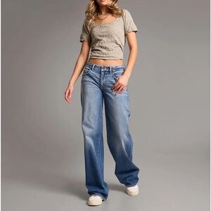 BKE Light Blue Flare Jeans